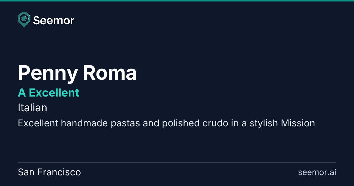 Penny Roma — A | Seemor